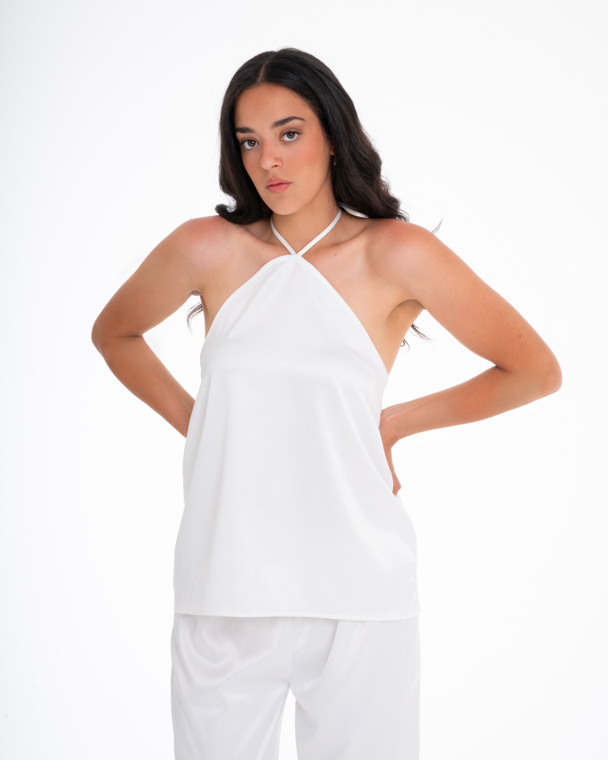 The White Satin Set