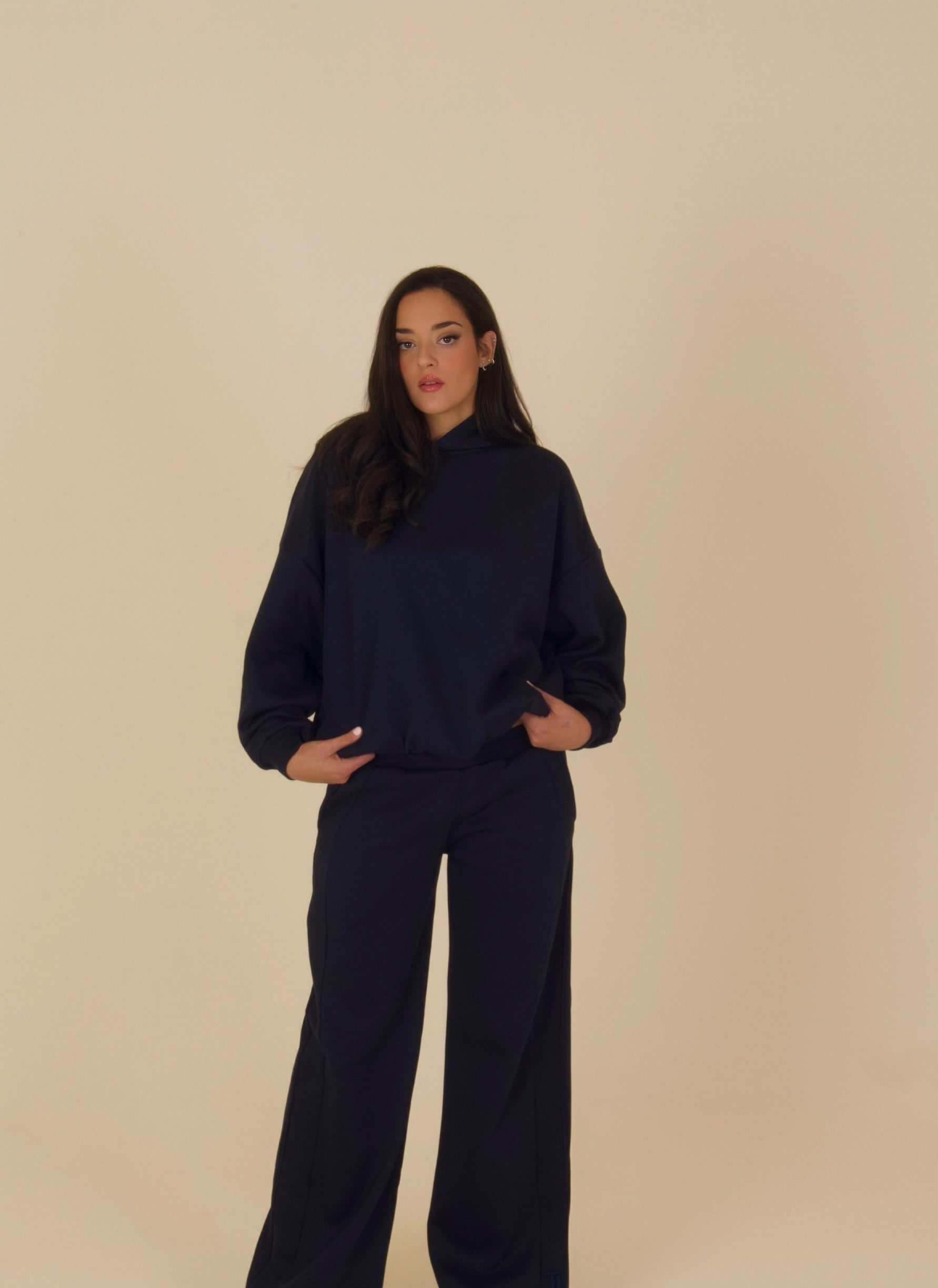 Navy Hoodie Set – OUTSKIRTS