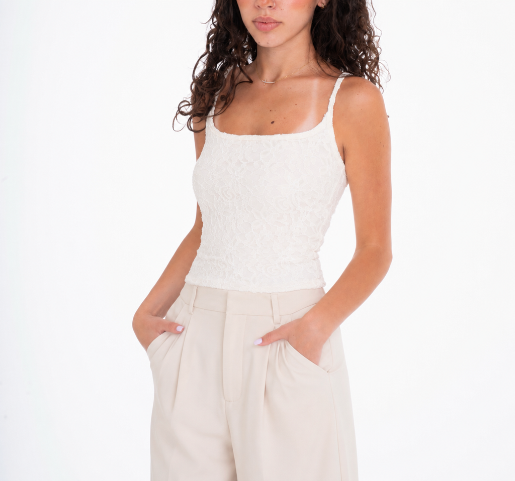 The Lace Tank Top