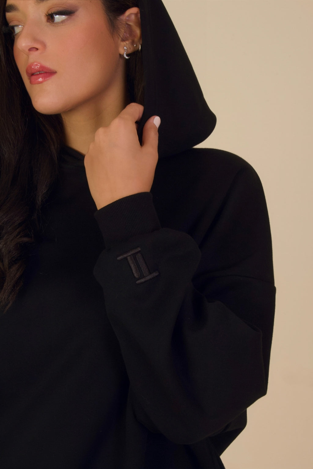 Black Hoodie Set