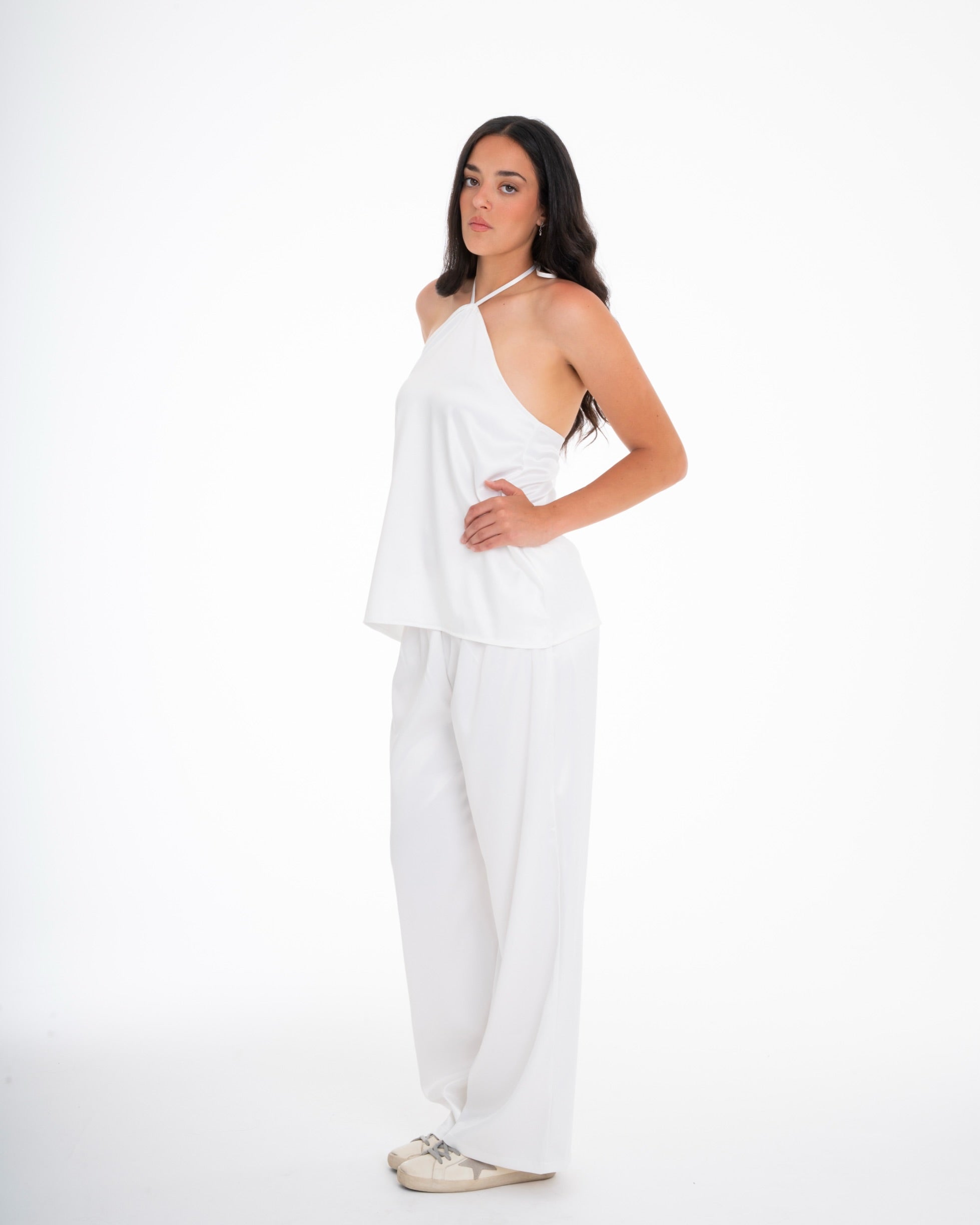 The White Satin Set