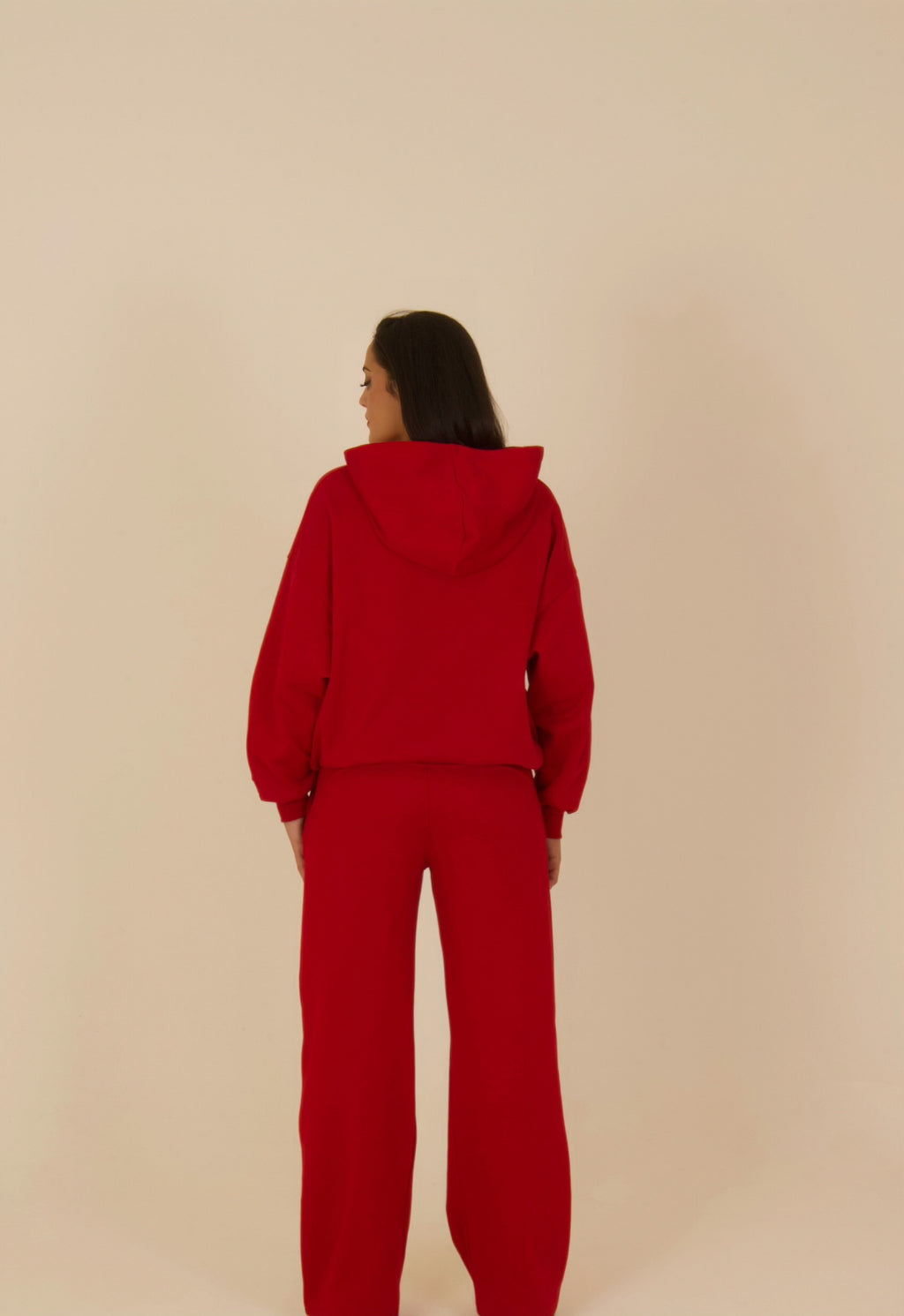 Red Hoodie Set