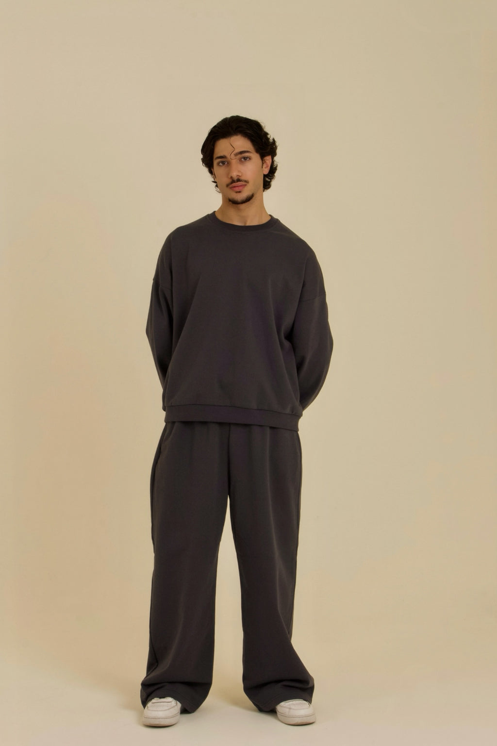 Charcoal Long-Sleeve Set