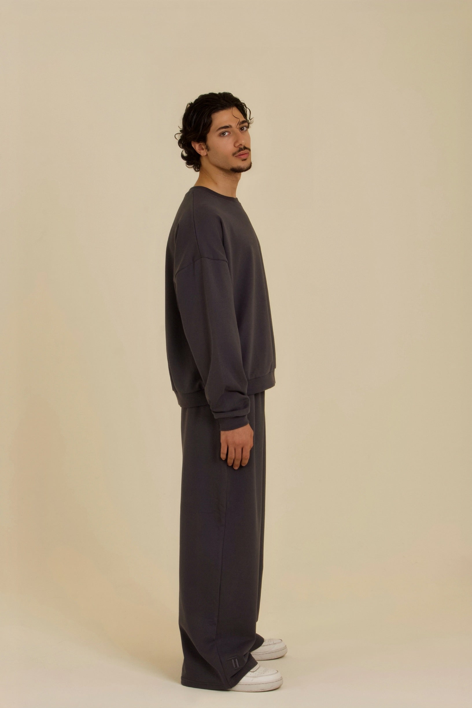 Charcoal Long-Sleeve Set