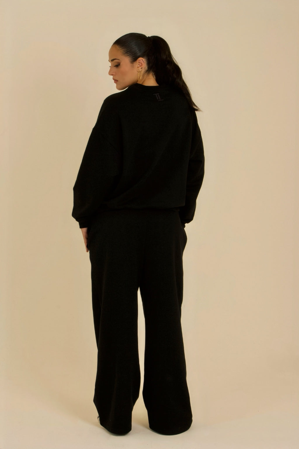 Black Long-Sleeve Set