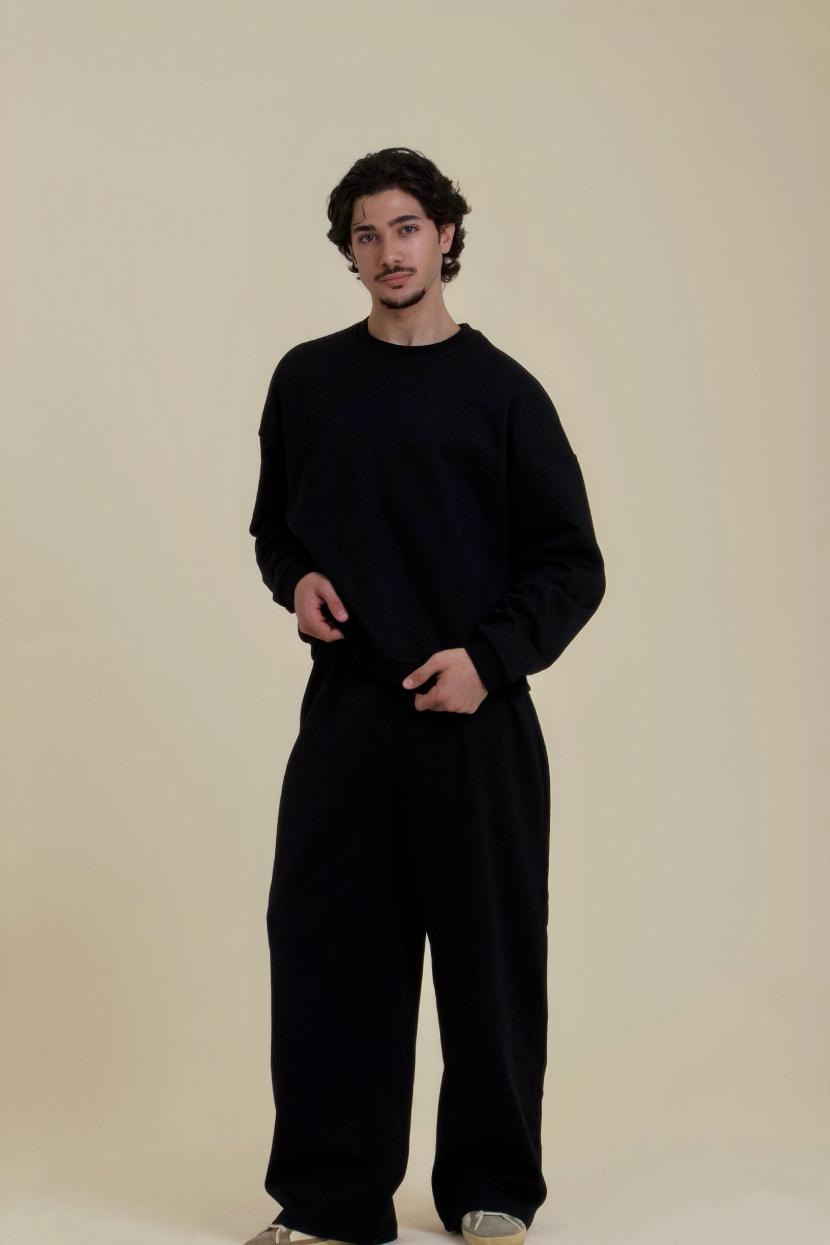 Black Long-Sleeve Set