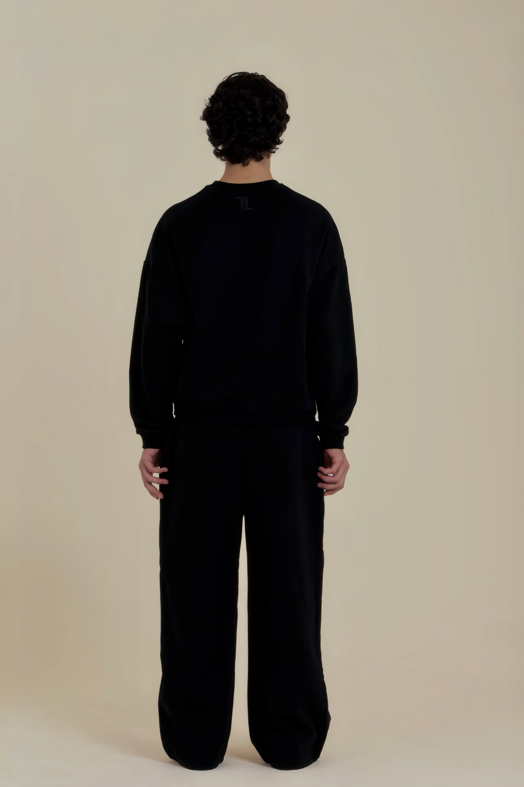 Black Long-Sleeve Set