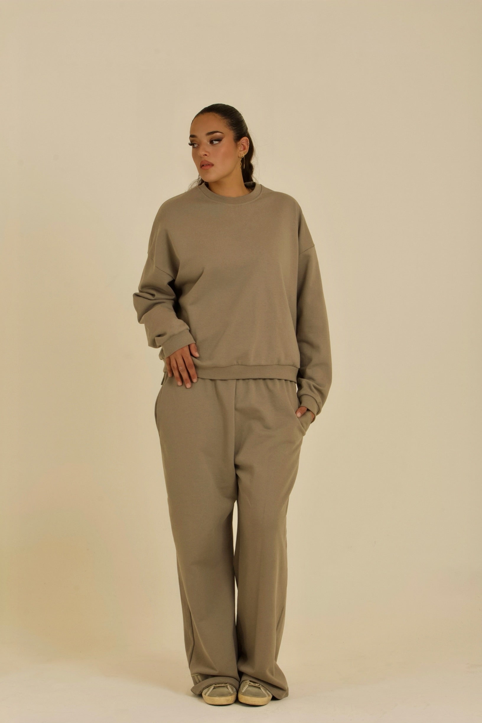 Mocha Long-Sleeve Set