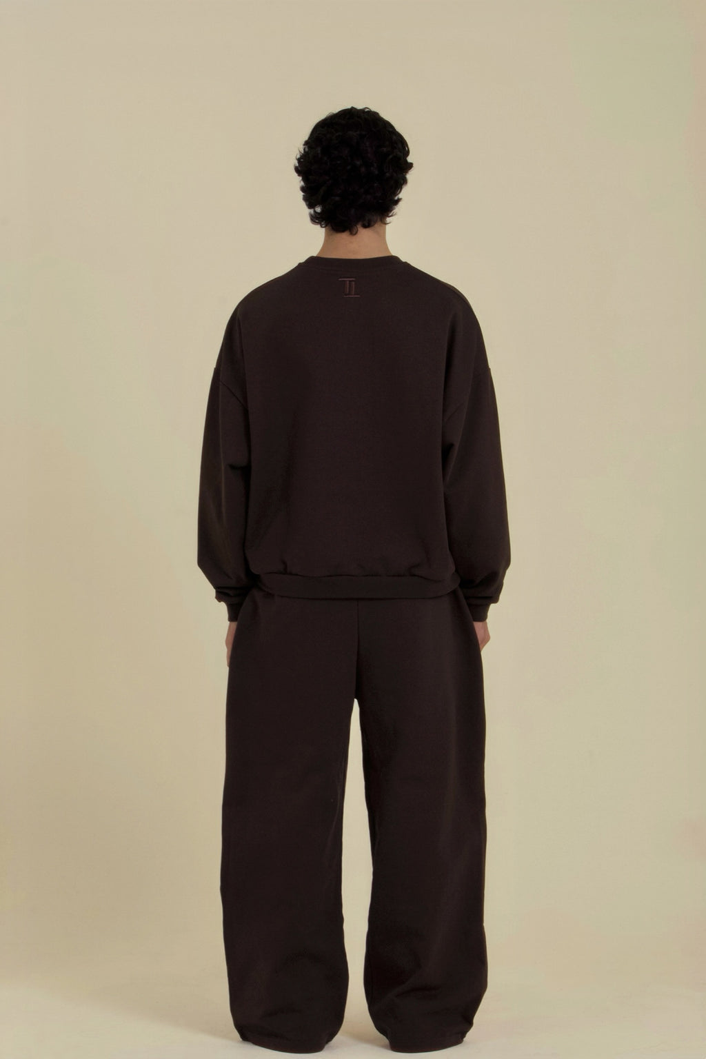 Brown Long-Sleeve Set