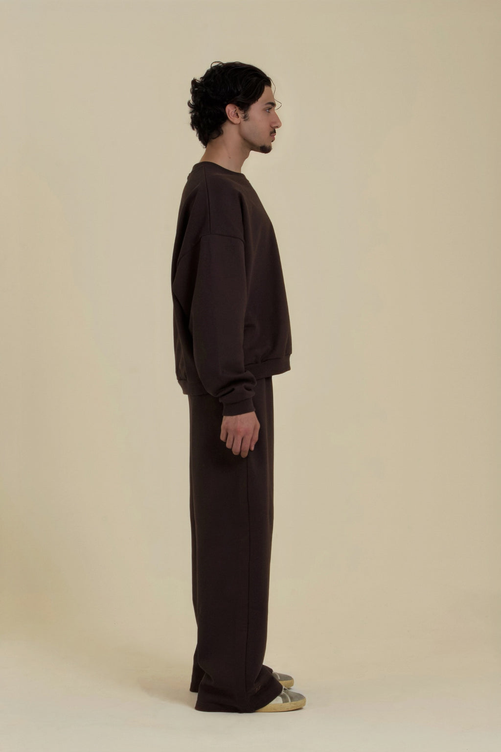 Brown Long-Sleeve Set