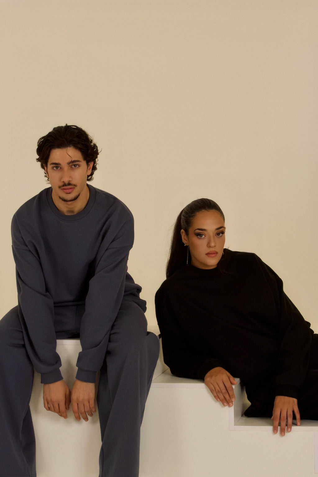 Black Long-Sleeve Set